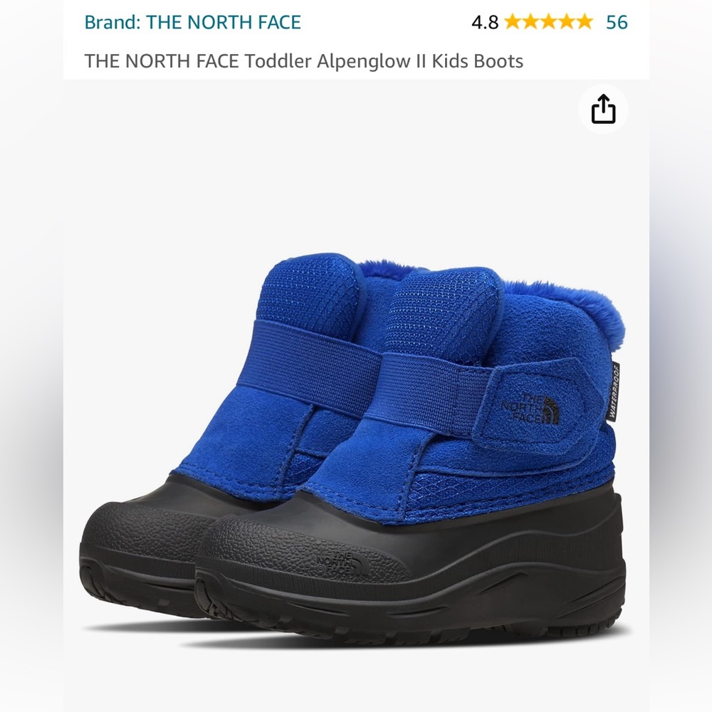 Toddler Alpenglow II blue toddler boots